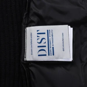 Replica Moncler M30 Knit Down Jacket Black Women Reps - RepLuxe