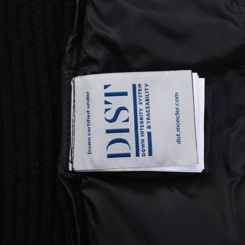 Replica Moncler M30 Knit Down Jacket Black Women Reps - RepLuxe