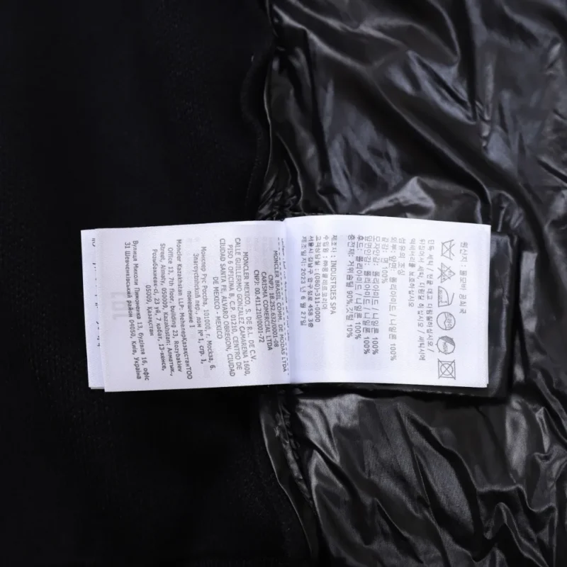 Replica Moncler M29 Knit Down Jacket Black Reps - RepLuxe
