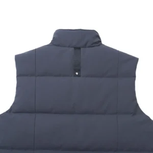 Replica Moose Knuckles Vest Grey Quilted Style Reps - RepLuxe