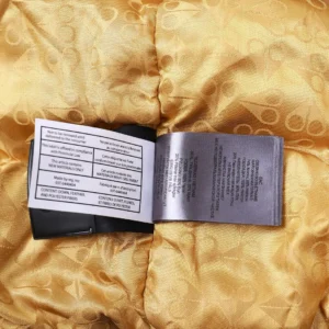 Replica Moose Knuckles Gold Scissor Jacket Black Bomber Reps - RepLuxe