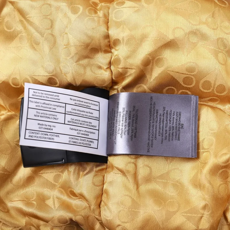 Replica Moose Knuckles Gold Scissor Jacket Black Bomber Reps - RepLuxe