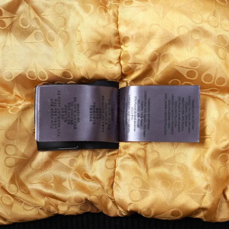 Replica Moose Knuckles Gold Scissor Down Jacket White Reps - RepLuxe