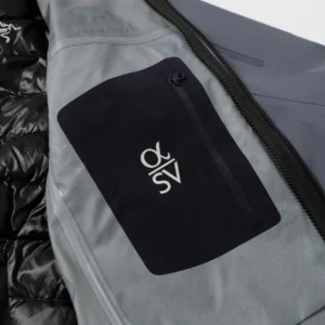 Replica Arcteryx Alpha SV Jacket Black Green Regular Reps - RepLuxe