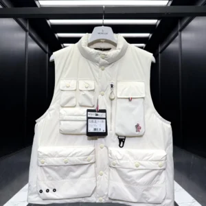 Replica Moncler Grenoble Tongass Vest Off White Reps - RepLuxe