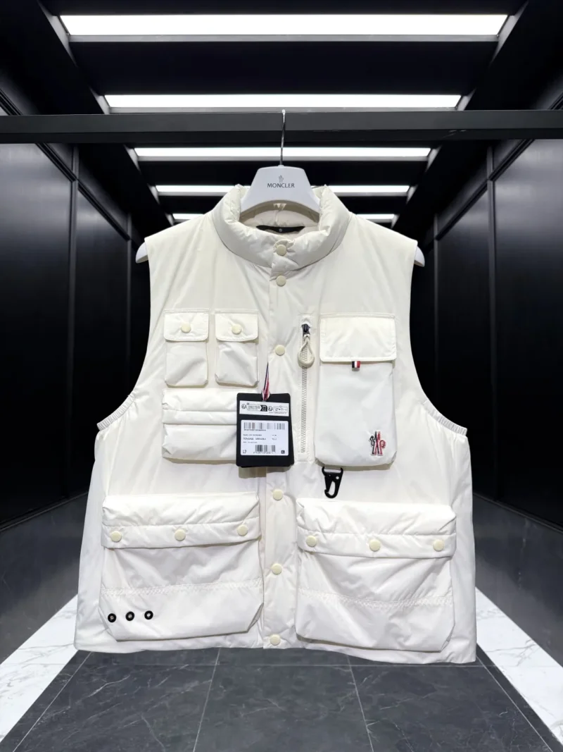 Replica Moncler Grenoble Tongass Vest Off White Reps - RepLuxe