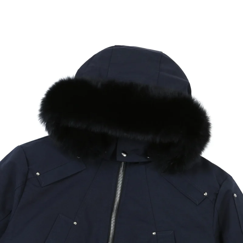 Replica Moose Knuckles Scissor 02 Navy Parka Reps - RepLuxe