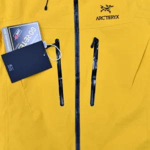 Replica Arc'teryx Alpha SV Jacket Yellow 3-in-1 Reps - RepLuxe
