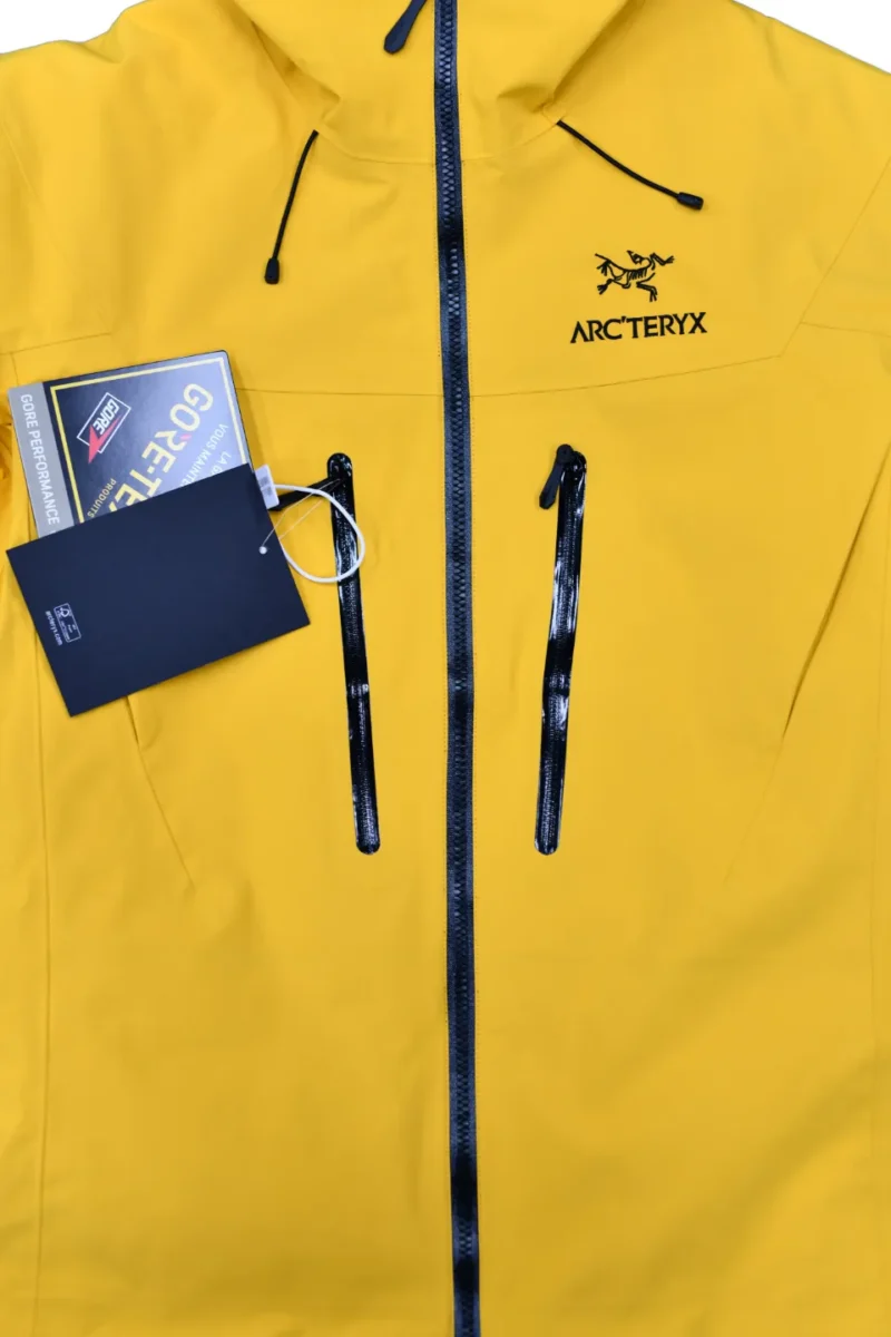 Replica Arc'teryx Alpha SV Jacket Yellow 3-in-1 Reps - RepLuxe