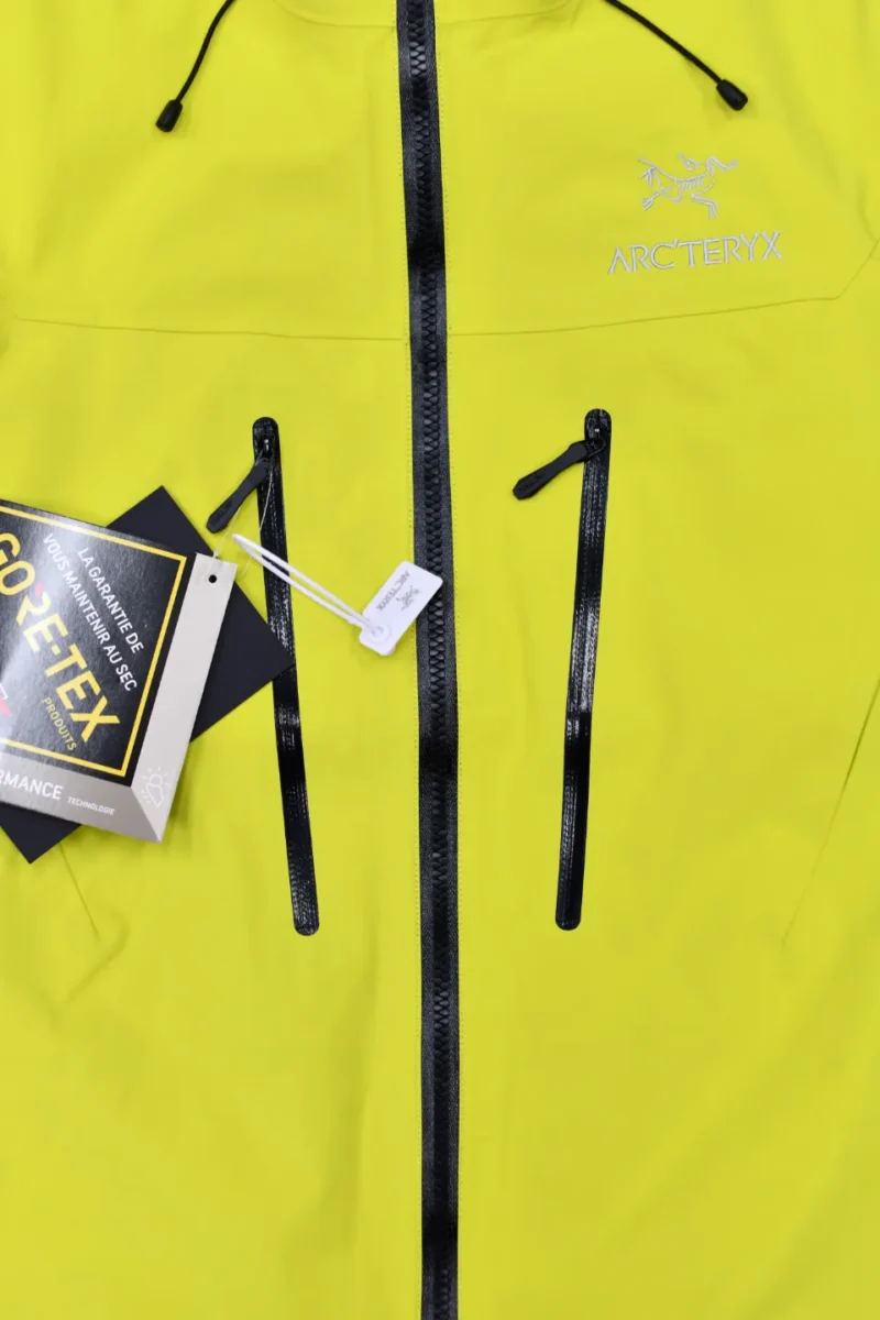 Replica Arc'teryx Alpha SV Jacket Yellow 3-in-1 Reps - RepLuxe