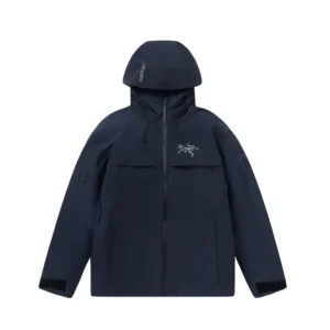 Replica Arc'teryx Macai Jacket GORE-TEX Dark Night Black Reps - RepLuxe