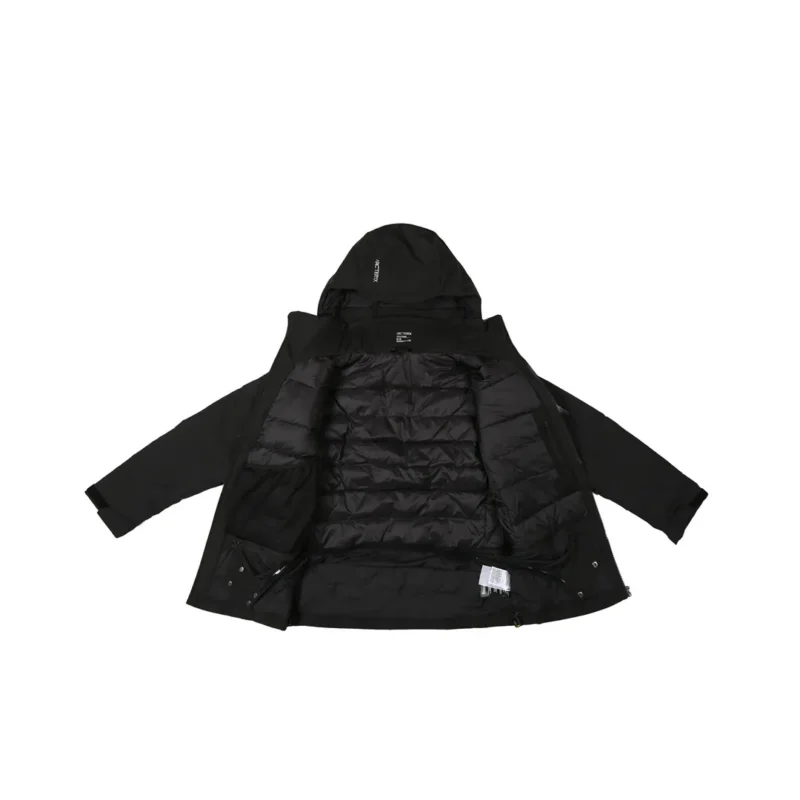 Replica Arc'teryx Macai Ancessa Down Jacket Black Reps - RepLuxe