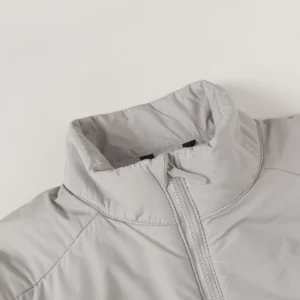 Replica Arcteryx Embroidered Vest Light Grey Sleeveless Reps - RepLuxe