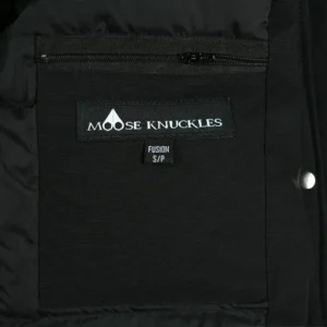 Replica Moose Knuckles Classic Bomber Jacket Black Reps - RepLuxe