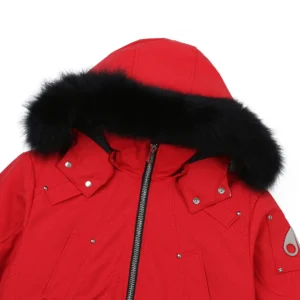 Replica Moose Knuckles Scissor 02 Red Jacket Reps - RepLuxe