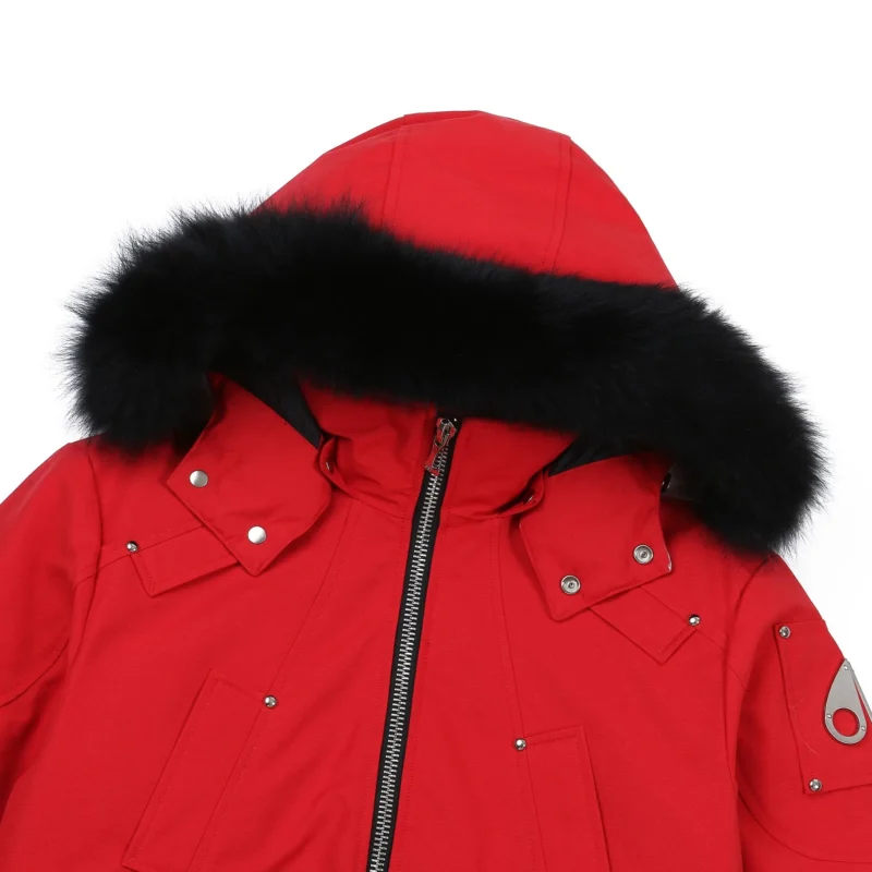 Replica Moose Knuckles Scissor 02 Red Jacket Reps - RepLuxe