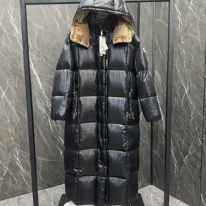 Replica Moncler Parnaiba Long Down Jacket Black Reps - RepLuxe