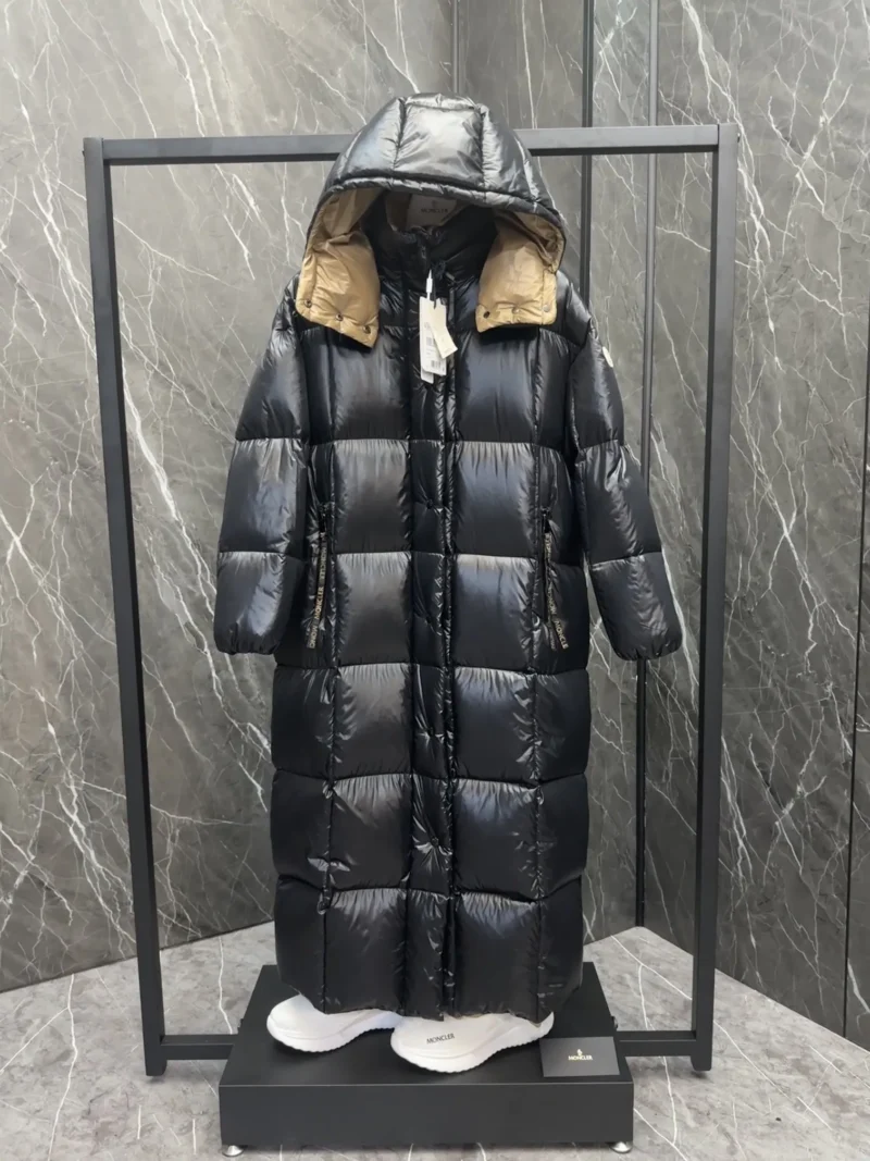 Replica Moncler Parnaiba Long Down Jacket Black Reps - RepLuxe