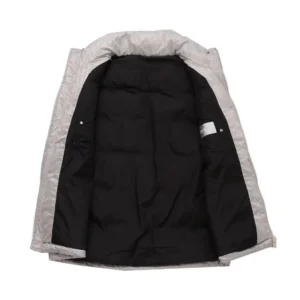 Replica Dior Limited Edition Classic Monogram Down Vest Grey Reps - RepLuxe