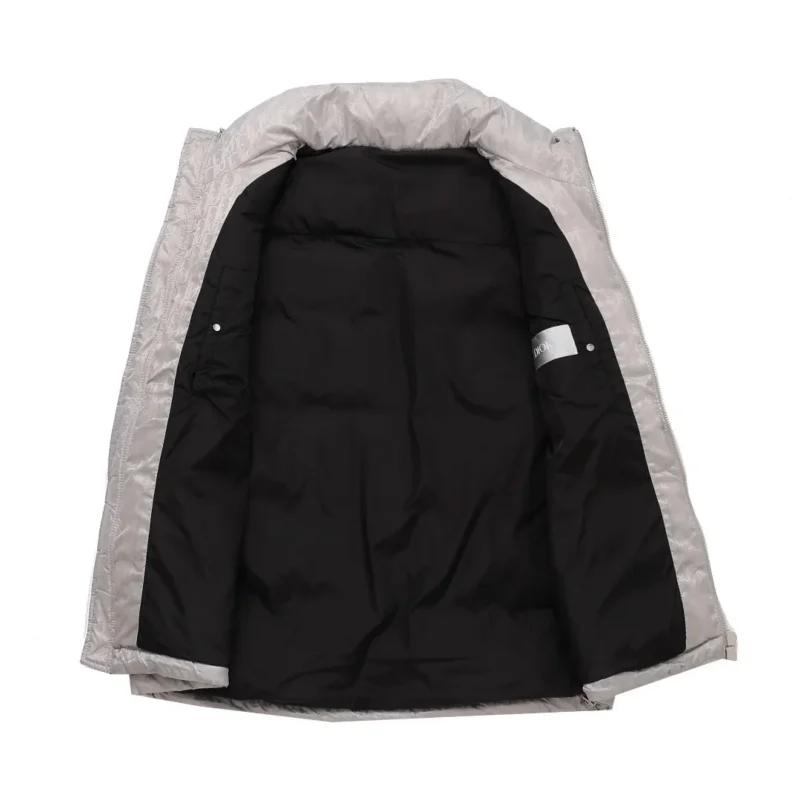 Replica Dior Limited Edition Classic Monogram Down Vest Grey Reps - RepLuxe