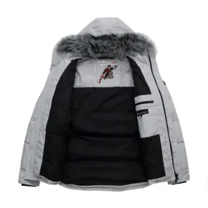 Replica Moose Knuckles 07 Series Down Jacket Grey Reps - RepLuxe