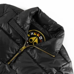 Replica Moose Knuckles Puffer Jacket Black Bubble Reps - RepLuxe