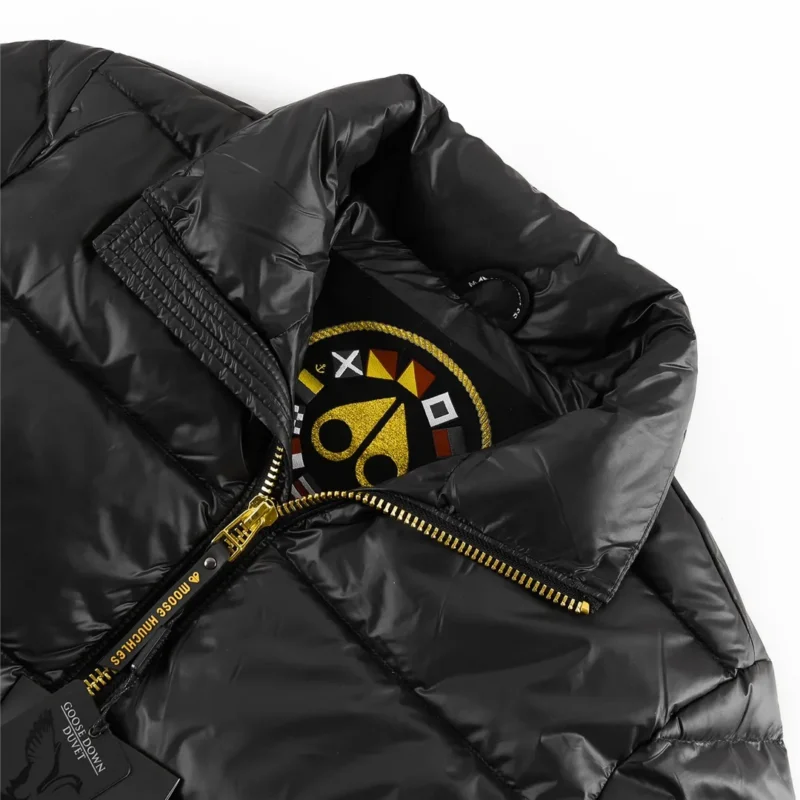 Replica Moose Knuckles Puffer Jacket Black Bubble Reps - RepLuxe