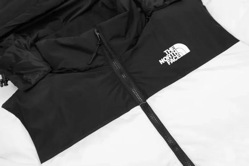 Replica The North Face TNF P298 White Long Jacket Reps - RepLuxe