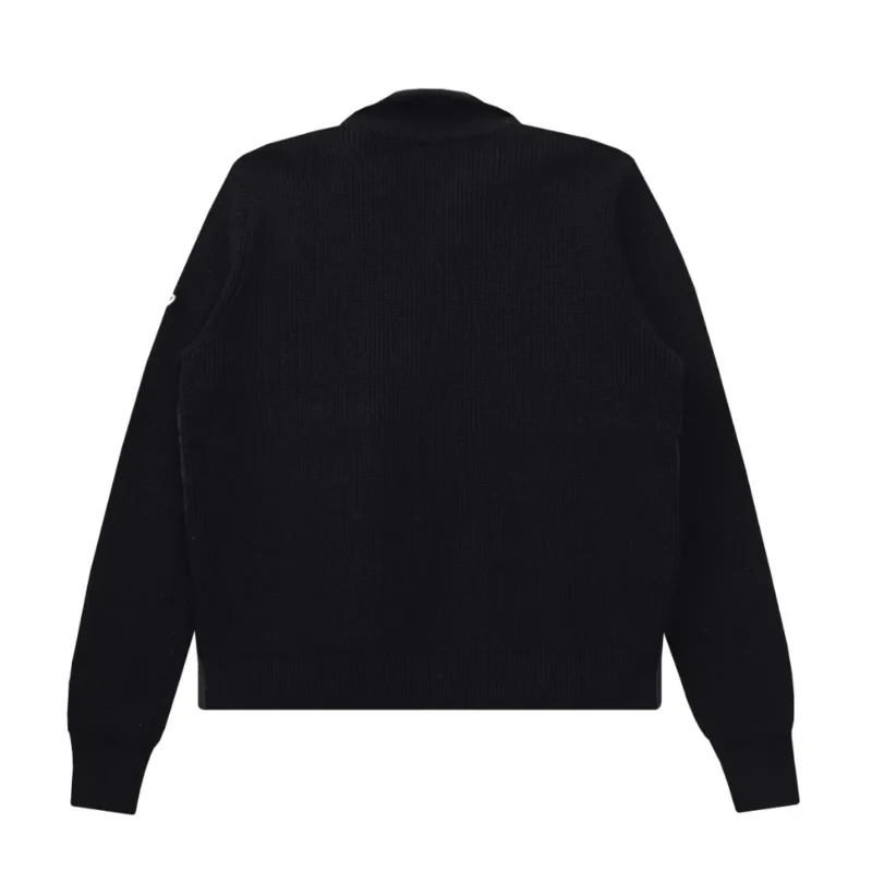 Replica Moncler M32 Knit Down Jacket Black Reps - RepLuxe