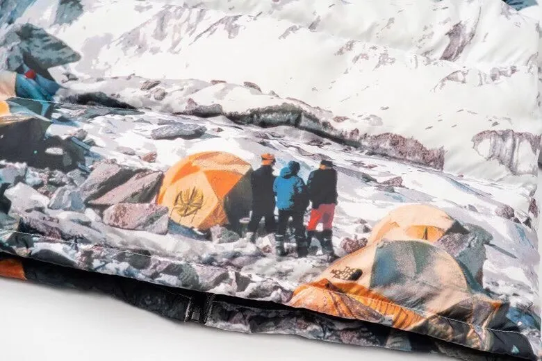 Replica The North Face Base Camp Down Jacket Multicolor Reps - RepLuxe