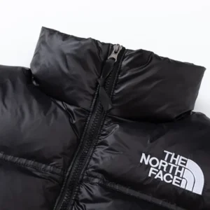 Replica The North Face Short Puffer Jacket Black Reps - RepLuxe