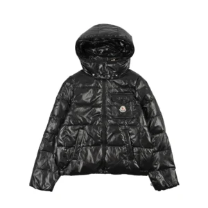 Replica Moncler Andro Short Hooded Puffer Jacket Black Reps - RepLuxe