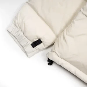 Replica The North Face 1996 Nuptse Jacket Beige Black Reps - RepLuxe