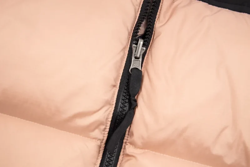 Replica The North Face 1996 Nuptse Jacket Beige Black Reps - RepLuxe