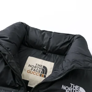 Replica Gucci x The North Face Down Jacket Black Monogram Reps - RepLuxe