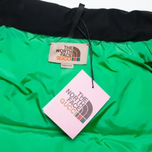 Replica The North Face x Gucci Vest Black Puffer Reps - RepLuxe