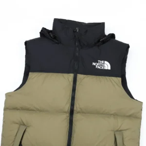 Replica The North Face 1996 Nuptse Vest Beige Reps - RepLuxe