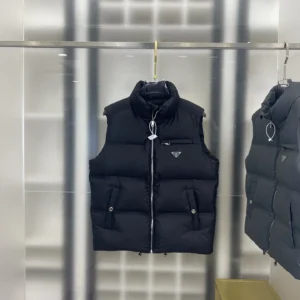 Replica Prada Re-Nylon Down Vest Black Regular Reps - RepLuxe
