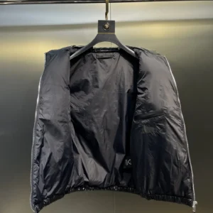 Replica Prada Down Vest Black Logo Style Reps - RepLuxe