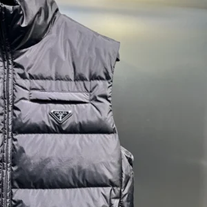 Replica Prada Minimalist Down Vest Black Reps - RepLuxe