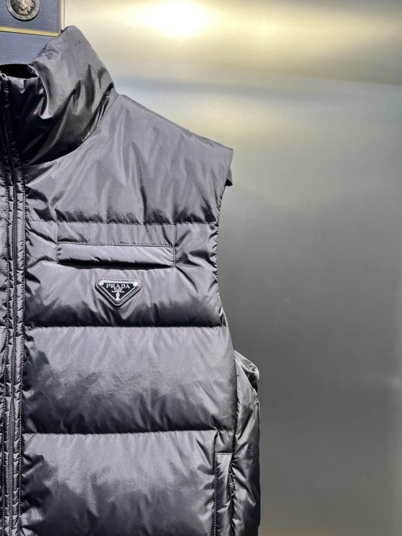 Replica Prada Minimalist Down Vest Black Reps - RepLuxe