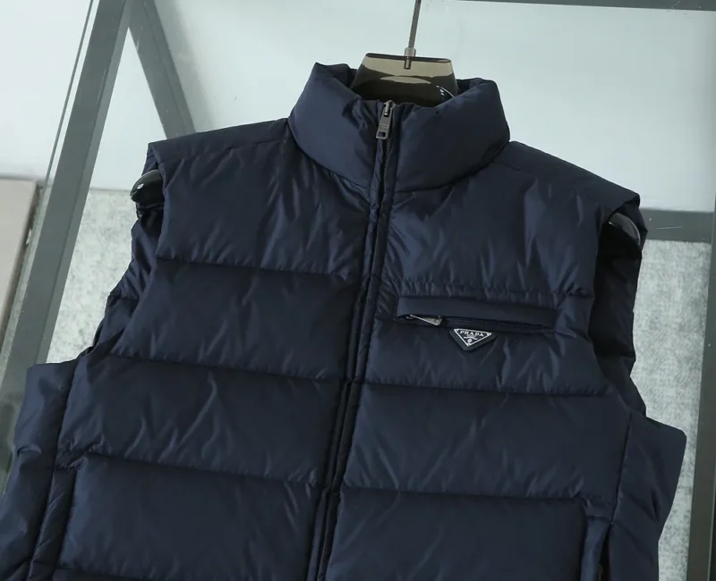 Replica Prada Re-Nylon Vest Cocoa Brown Classic Reps - RepLuxe