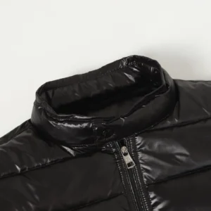 Replica Moncler Acorus Stand Collar Down Jacket Black Reps - RepLuxe