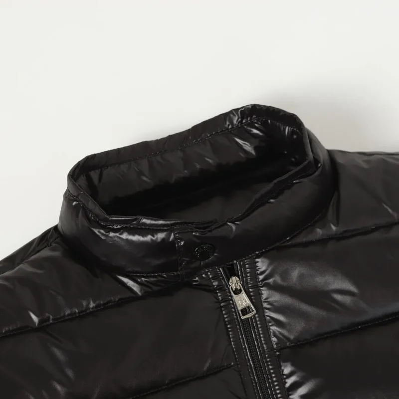 Replica Moncler Acorus Stand Collar Down Jacket Black Reps - RepLuxe