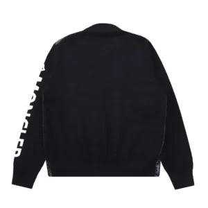 Replica Moncler M29 Knit Down Jacket Black Reps - RepLuxe