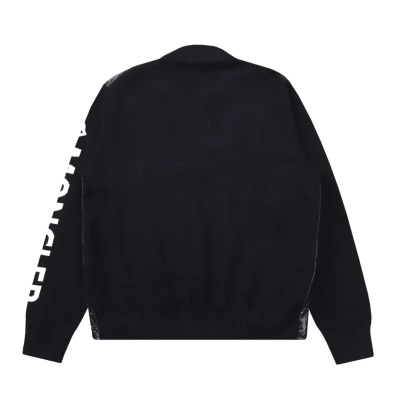 Replica Moncler M29 Knit Down Jacket Black Reps - RepLuxe