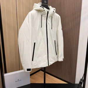 Replica Prada Down Jacket White Hooded Style Reps - RepLuxe