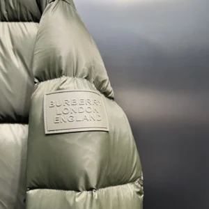 Replica Prada Down Jacket Olive Green Hooded Reps - RepLuxe