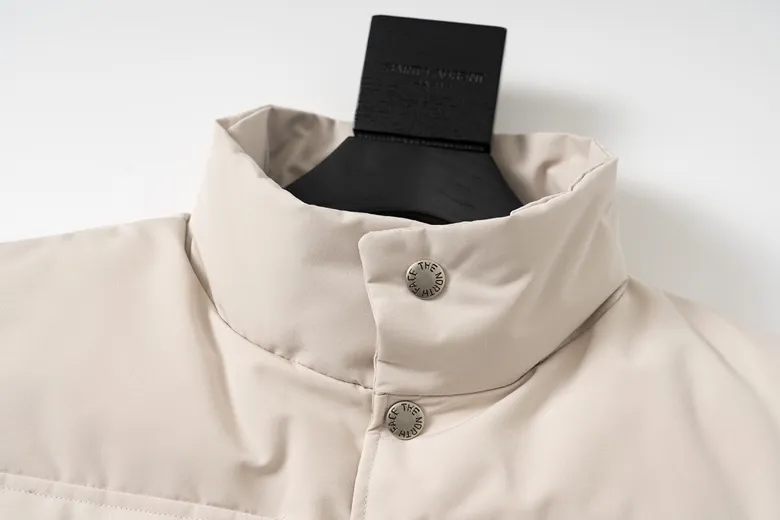 Replica THE NORTH FACE x GUCCI Down Vest Beige Reps - RepLuxe
