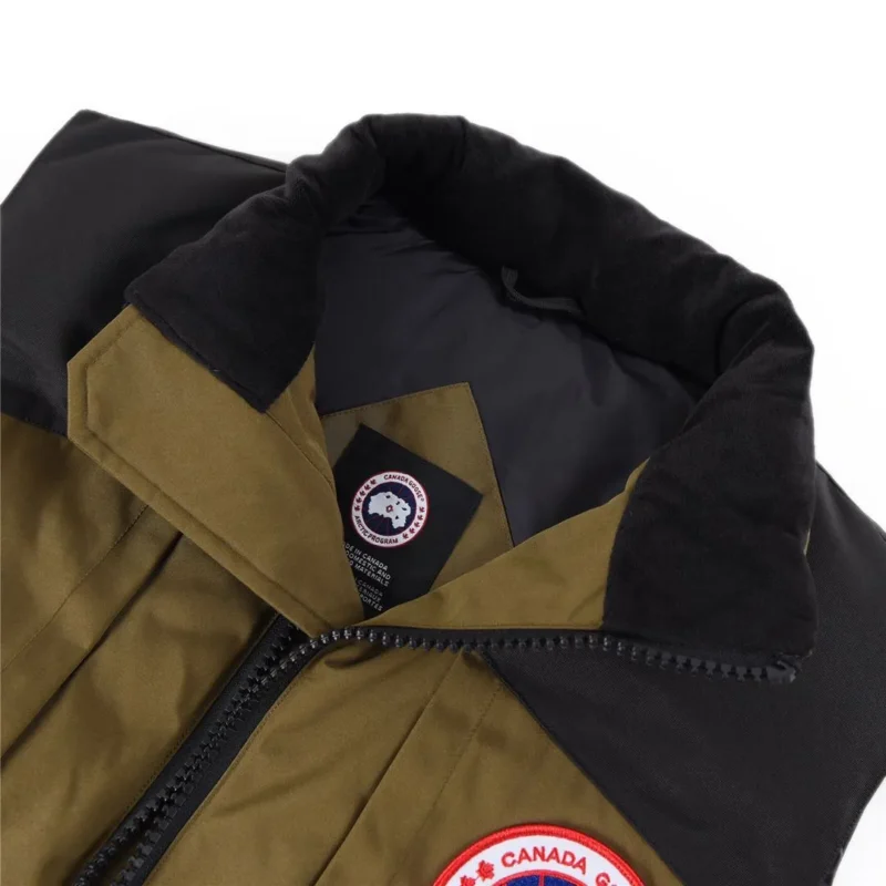 Replica Canada Goose Duncan 4157M Vest Olive Green Reps - RepLuxe
